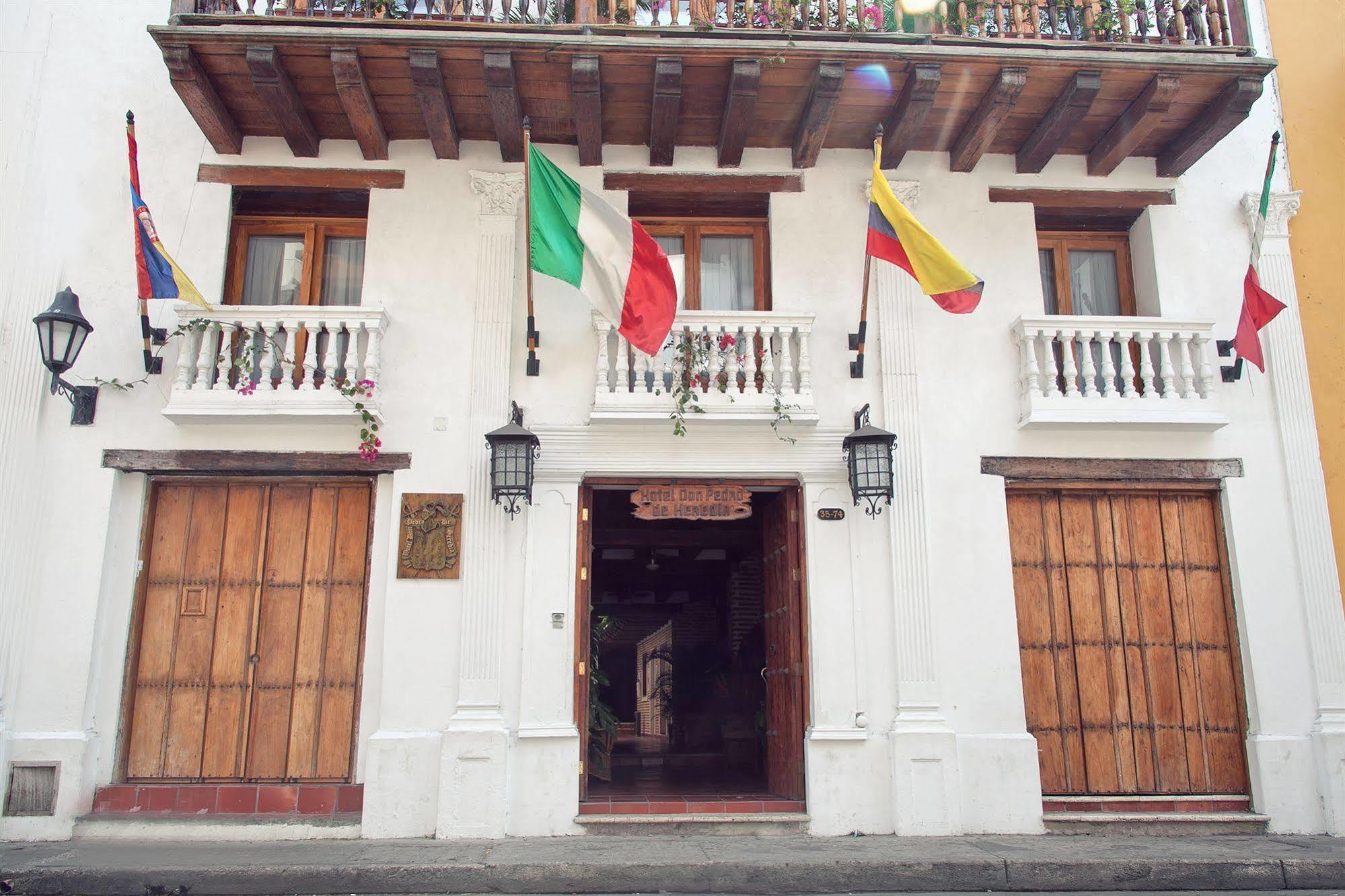 Hotel Don Pedro De Heredia Kartagena Zewnętrze zdjęcie